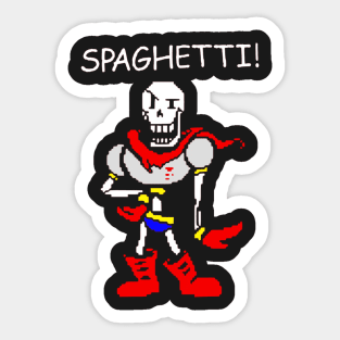 Papyrus - Spaghetti! Sticker